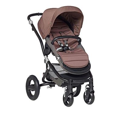 Britax Baby Stroller Britax Affinity Stroller in Black with Fossil Brown Colorpack