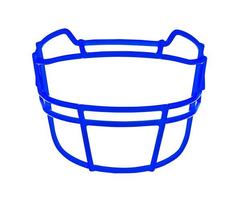 Schutt Youth VROPO TRAD YF Football Faceguard, Royal Blue