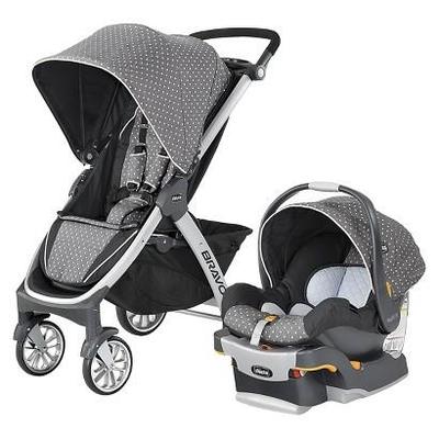 Chicco Bravo Trio Travel System - Lilla