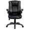 Techni Mobili RTA Products RTA-4902-BK Techni Mobili Medium Back Manager Chair with Flip-up Arms - B