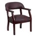 Flash Furniture Burgundy Leather Conference Chair