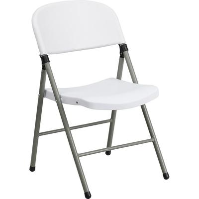 Flash Furniture Dad-ycd-70-wh-gg Hercules Series 330 Lb. Capacity Whit
