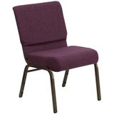 Flash Furniture Extra Wide Plum Stacking Church Chair screenshot. Chairs directory of Office Furniture.