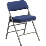 Flash Furniture HERCULES Series Premium Curved Triple Braced & Double Hinged Navy Fabric Upholstered screenshot. Chairs directory of Office Furniture.