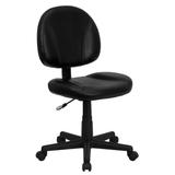 Flash Furniture Mid-Back Black Leather Ergonomic Swivel Task Chair, BT-688-BK-GG screenshot. Chairs directory of Office Furniture.