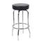 Boss Office Products Boss 29 Inch Chrome/Black Stool