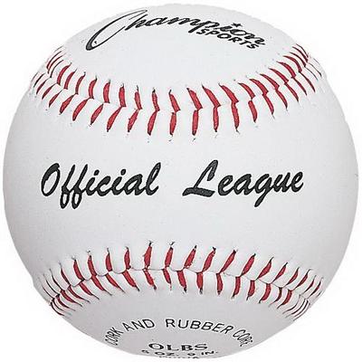Champion Sports 2.86 in. Official League Baseball - Set of 12