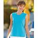 Blair Women's Essential Knit Tank Top - Blue - SML - Misses