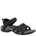 Teva Tirra - Womens 6.5 Black Sandal Medium