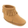 Minnetonka Back Flap - 4 Infant Brown Boot Medium