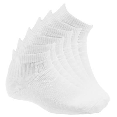 Wigwam Super 60 Quarter Socks 6-Pack Size L White
