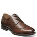 Florsheim Midtown Wing Tip Oxford - Mens 12 Brown Oxford E3