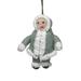 Arcadia Home Eskimo Gal Christmas Hanging Figurine Ornament, Wool in Gray | 4 H x 2.25 W in | Wayfair OF5GRY