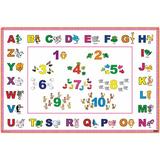 Imagine Work Surface Letters & Numbers Activity Pad Huge Extra Large Non-Slip Desk Pad Plastic | 24 H x 36 W in | Wayfair DS012
