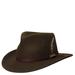Scala Classico Men's Crushable Outback Hat Olive Size XXL