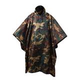 Rothco G.I. Plus Brand - Enhanced Woodland Camouflage Rip-stop Poncho screenshot. Camping & Hiking Gear directory of Sports Equipment & Outdoor Gear.