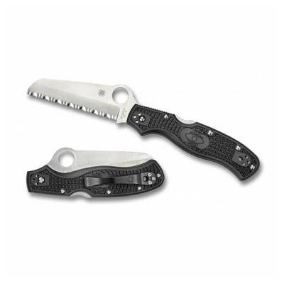 Spyderco Rescue3 93mm Spyder Edge Black 4In Folding Knife New