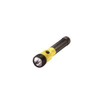 Streamlight 76186 Polystinger LED Flashlight with 120-Volt AC Fast Charger and Piggyback Holder, Yel