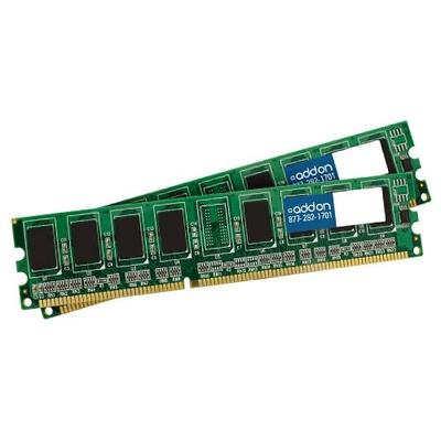 ADDON JEDEC Standard 8GB 2x4GB DDR3-1600MHz Unbuffered Dual Rank 1.5V 240-pin CL11 UDIMM (100% compa