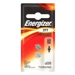 Eveready Energizer Mercury Free Watch Electronic Battery, #377BPZ-2, 2 ea