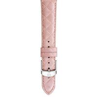 Michele Watches 16mm Quilted Watch Strap Pearl Pink