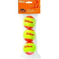 Wilson Low Compression Starter Game Tennis Balls, Yellow/Orange, Pack of 12