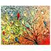 Great BIG Canvas | Rolled Jennifer Lommers Poster Print entitled Twenty Seven Birds