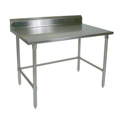 John Boos ST4R5-2436SBK 14-Gauge Stainless Steel-Top Work Table