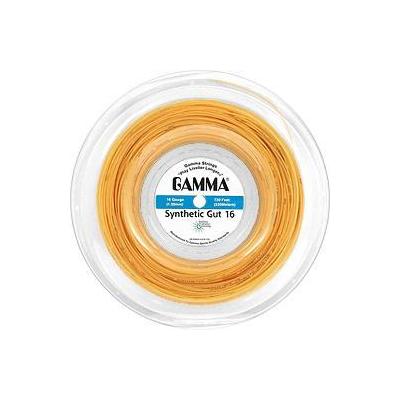 Gamma Sports Synthetic Gut 16 Gold 720: Gamma Tennis String Reels GSGR10