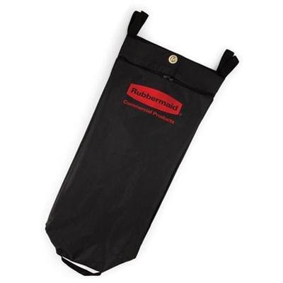 Rubbermaid Fabric Cleaning Cart Bag in Black