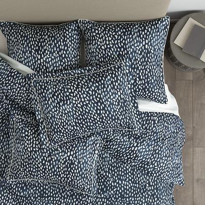 Thandie Watercolor Printed Duvet Cover - King - Ballard Designs