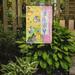 Caroline's Treasures New Baby 2-Sided Garden Flag, Polyester in Pink/Yellow | 15 H x 11 W in | Wayfair APH3631GF