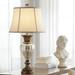 Pacific Coast Lighting Montebello Antique Gold Mercury Glass Table Lamp