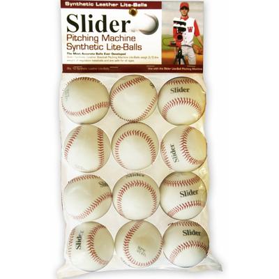 Heater Synthetic Leather Lite Baseballs - Dozen
