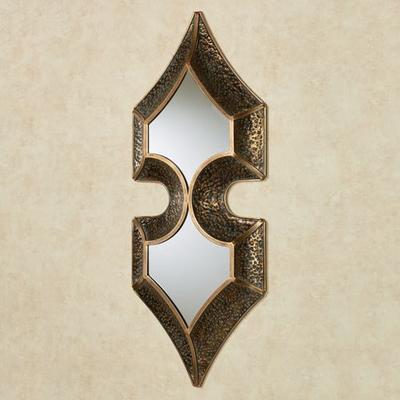 Kipp Mirrored Wall Sculpture Bronze , Bronze