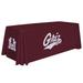 Maroon Montana Grizzlies 6' Grizzly Table Cloth