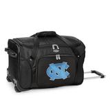 MOJO Black North Carolina Tar Heels 22" 2-Wheeled Duffel Bag