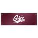 Maroon Montana Grizzlies 2' x 6' Vinyl Grizzly Horizontal Banner