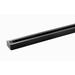 Elco Lighting 1 Track Supports & Mounting Hardware in Black | 0.63 H x 72 W x 1.38 D in | Wayfair EP006B