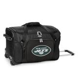 MOJO Black New York Jets 22" 2-Wheeled Duffel Bag