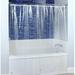 SlipXSolutions Extra Wide PEVA Shower Curtain Liner Vinyl | 74 H x 82 W in | Wayfair 15500-1