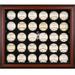 San Francisco Giants 2014 World Series Champions Mahogany Framed 30-Ball Display Case