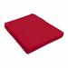 Bay Isle Home™ Indoor/Outdoor Sunbrella Cushion Acrylic in Red/Brown | 2.5 H x 18 W x 18 D in | Wayfair 69DDCB961DD8457193D15F7C183B03A7