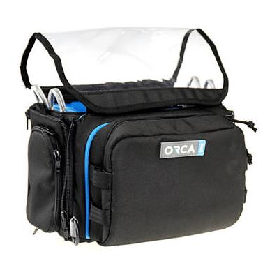 ORCA OR-28 Mini Audio Bag for ZOOM F8, Zaxcom Max, Tascam DR70 & Other Recorders OR-28