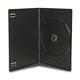 100 X Dragon Trading Single Black 7mm Spine DVD/CD/BLU RAY Case