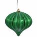 The Twillery Co.® 5.7" Onion Christmas Ornament UV Plastic in Green | 5.7 H x 5.5 W x 5.5 D in | Wayfair HLDY3001 32574188