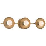 Hudson Valley Julien 20" Wide Aged Brass LED Bath Light