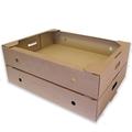 W E Roberts - 50 x Flower/Produce Storage Trays ~ Cardboard Boxes - 25.5" x 19.5" x 5" /648mm (L) x 495mm (W) x 128mm (H)