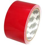 Tape Planet 3 Mil 2 X 10 Yard Roll Red Outdoor Vinyl Tape