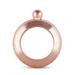 Blush Bracelet Flask Metal in Pink | 4.5 H x 3.75 W x 1.5 D in | Wayfair 4266